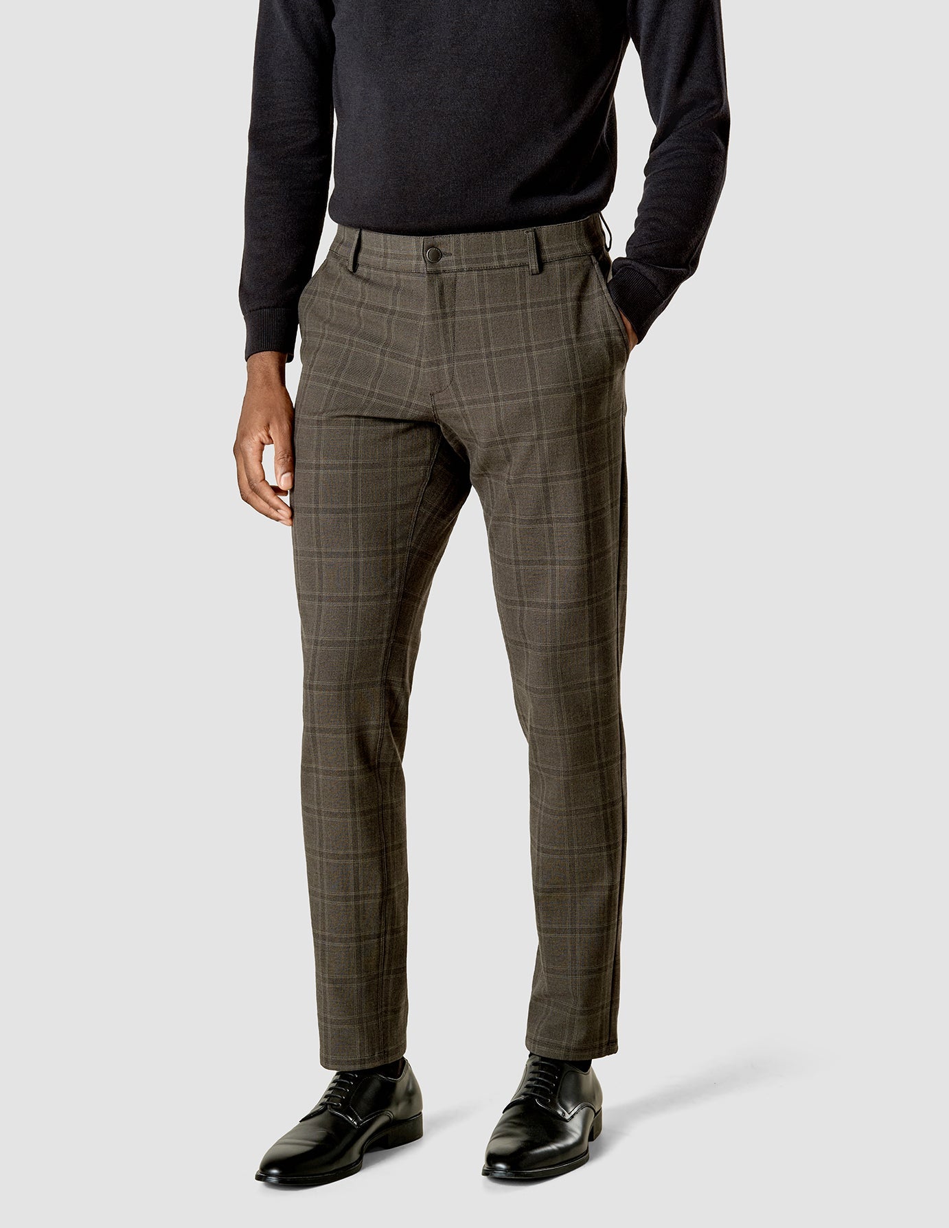 Limited Check Pants Regular Green